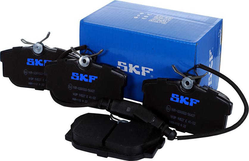 SKF VKBP 90527 E - Гальмівні колодки, дискові гальма avtolavka.club