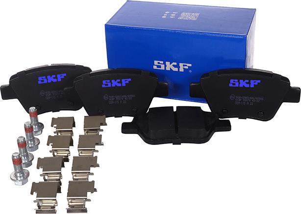 SKF VKBP 90070 - Гальмівні колодки, дискові гальма avtolavka.club