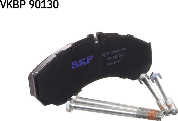 SKF VKBP 90130 - Гальмівні колодки, дискові гальма avtolavka.club