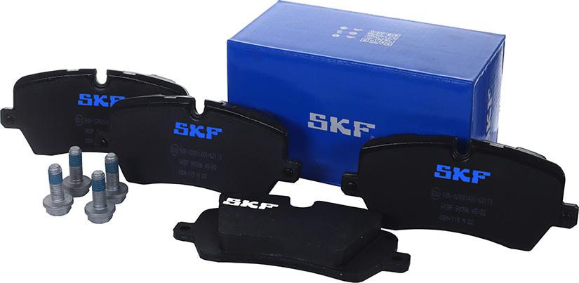 SKF VKBP 90396 - Гальмівні колодки, дискові гальма avtolavka.club