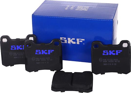 SKF VKBP 90302 - Гальмівні колодки, дискові гальма avtolavka.club