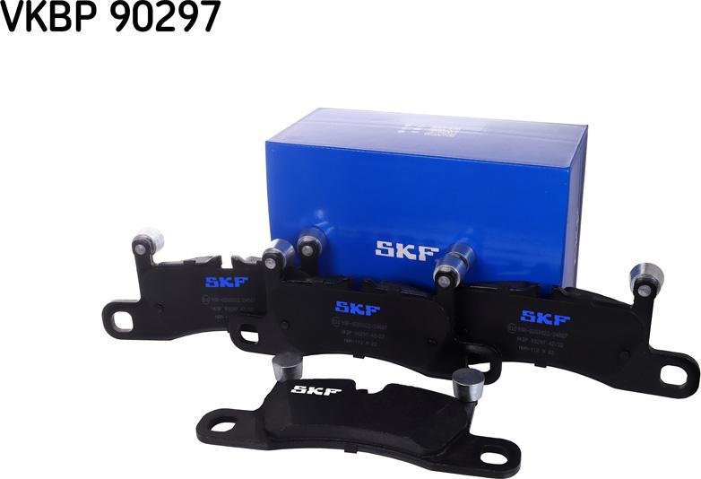 SKF VKBP 90297 - Гальмівні колодки, дискові гальма avtolavka.club