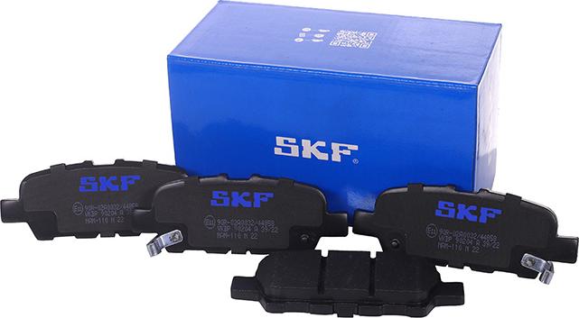 SKF VKBP 90204 A - Гальмівні колодки, дискові гальма avtolavka.club