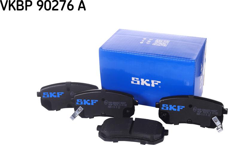 SKF VKBP 90276 A - Гальмівні колодки, дискові гальма avtolavka.club