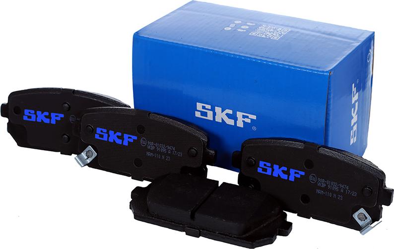 SKF VKBP 91095 A - Гальмівні колодки, дискові гальма avtolavka.club