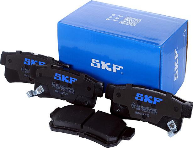 SKF VKBP 91073 A - Гальмівні колодки, дискові гальма avtolavka.club