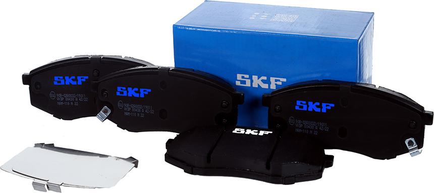 SKF VKBP 80430 A - Гальмівні колодки, дискові гальма avtolavka.club