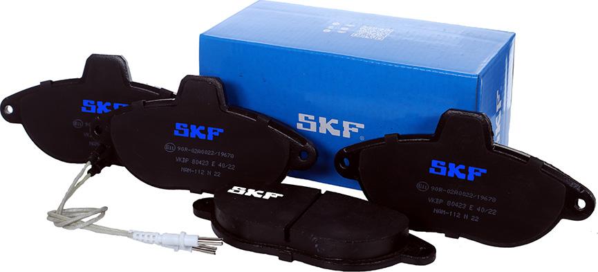 SKF VKBP 80423 E - Гальмівні колодки, дискові гальма avtolavka.club