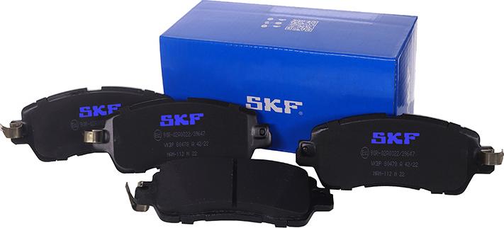 SKF VKBP 80478 A - Гальмівні колодки, дискові гальма avtolavka.club