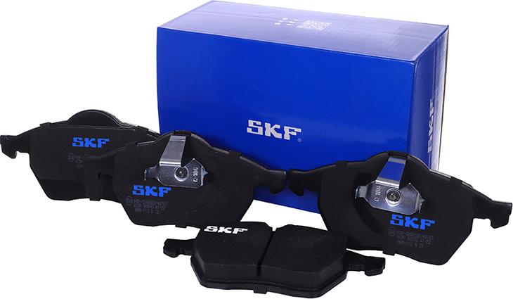 SKF VKBP 80593 - Гальмівні колодки, дискові гальма avtolavka.club