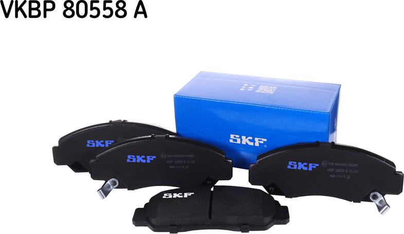 SKF VKBP 80558 A - Гальмівні колодки, дискові гальма avtolavka.club