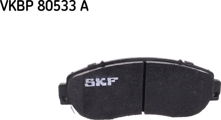 SKF VKBP 80533 A - Гальмівні колодки, дискові гальма avtolavka.club