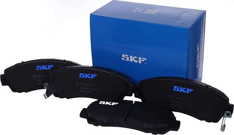 SKF VKBP 80533 A - Гальмівні колодки, дискові гальма avtolavka.club