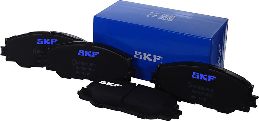 SKF VKBP 80579 - Гальмівні колодки, дискові гальма avtolavka.club