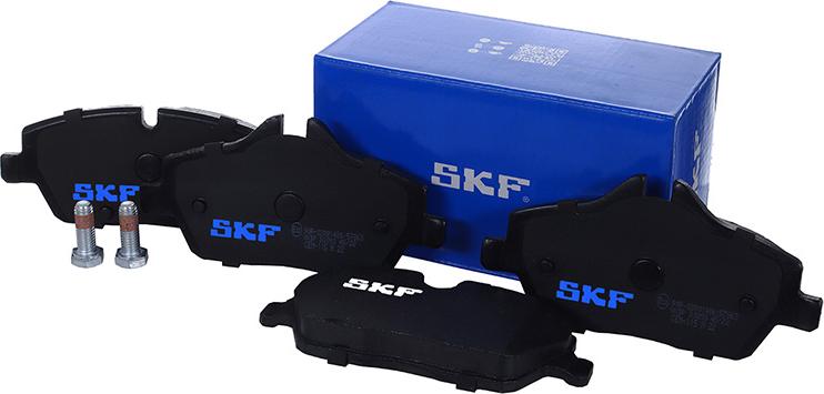 SKF VKBP 80093 - Гальмівні колодки, дискові гальма avtolavka.club