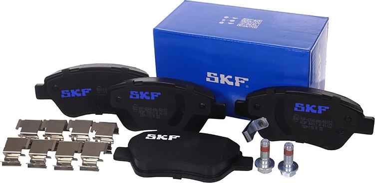 SKF VKBP 80017 A - Гальмівні колодки, дискові гальма avtolavka.club