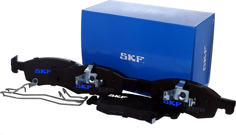 SKF VKBP 80138 A - Гальмівні колодки, дискові гальма avtolavka.club