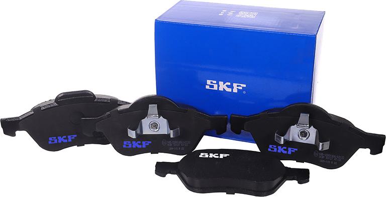 SKF VKBP 80127 - Гальмівні колодки, дискові гальма avtolavka.club