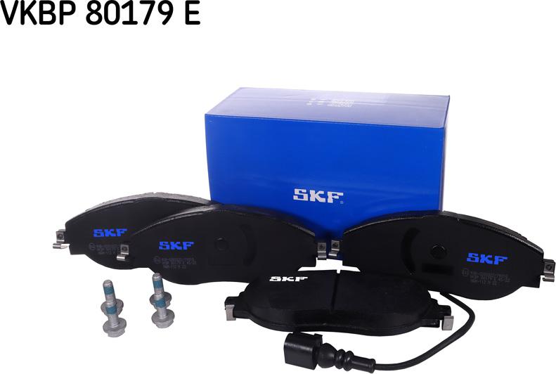 SKF VKBP 80179 E - Гальмівні колодки, дискові гальма avtolavka.club