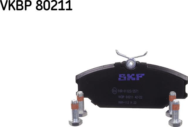 SKF VKBP 80211 - Гальмівні колодки, дискові гальма avtolavka.club