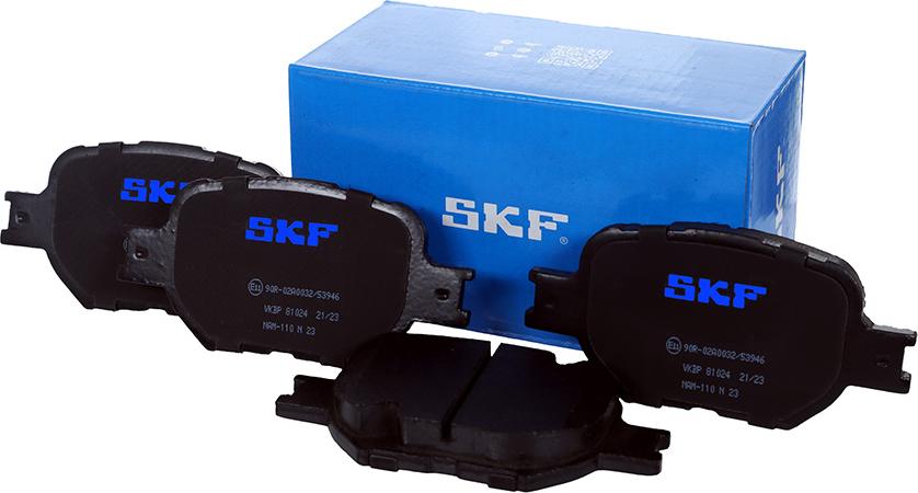 SKF VKBP 81024 - Гальмівні колодки, дискові гальма avtolavka.club