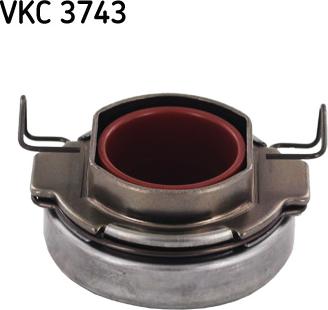 SKF VKC 3743 - Вичавний підшипник avtolavka.club