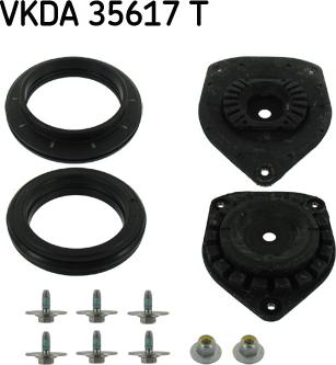 SKF VKDA 35617 T - Опора стійки амортизатора, подушка avtolavka.club