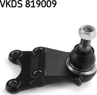 SKF VKDS 819009 - Шарова опора, несучий / направляючий шарнір avtolavka.club