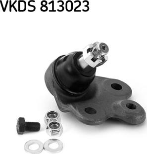 SKF VKDS 813023 - Шарова опора, несучий / направляючий шарнір avtolavka.club