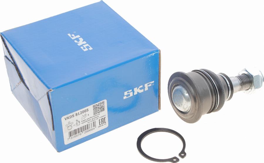 SKF VKDS 812005 - Шарова опора, несучий / направляючий шарнір avtolavka.club