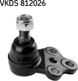 SKF VKDS 812026 - Шарова опора, несучий / направляючий шарнір avtolavka.club