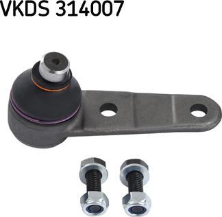 SKF VKDS 314007 - Шарова опора, несучий / направляючий шарнір avtolavka.club