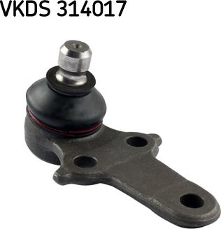 SKF VKDS 314017 - Шарова опора, несучий / направляючий шарнір avtolavka.club