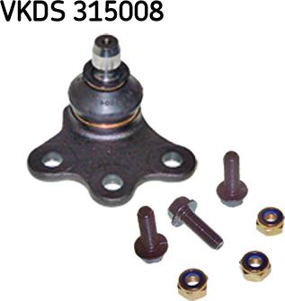 SKF VKDS 315008 - Шарова опора, несучий / направляючий шарнір avtolavka.club