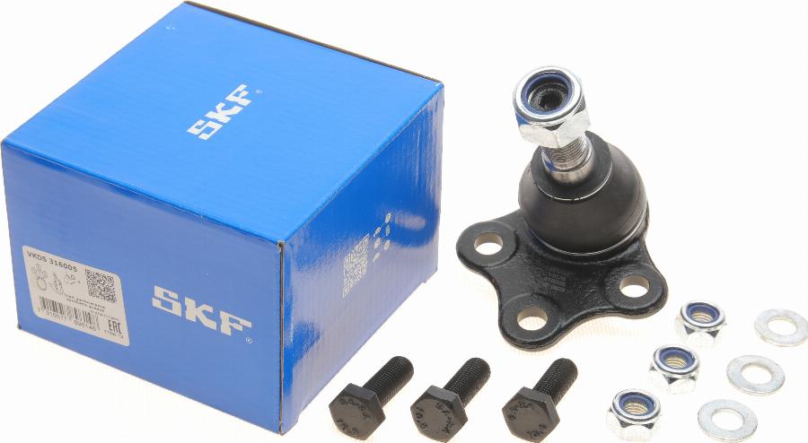 SKF VKDS 316005 - Шарова опора, несучий / направляючий шарнір avtolavka.club