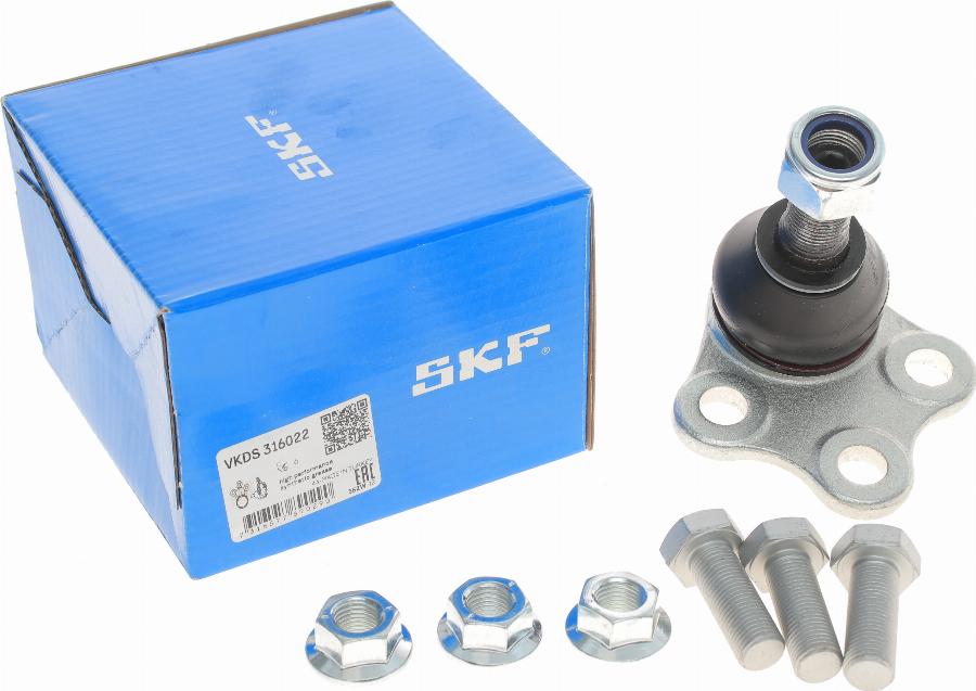 SKF VKDS 316022 - Шарова опора, несучий / направляючий шарнір avtolavka.club