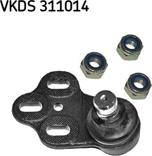 SKF VKDS 311014 - Шарова опора, несучий / направляючий шарнір avtolavka.club