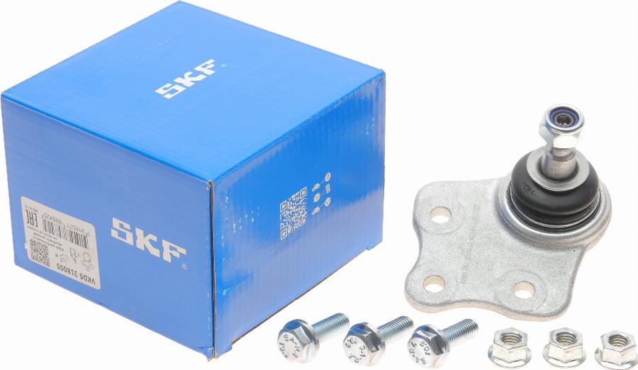 SKF VKDS 318005 - Шарова опора, несучий / направляючий шарнір avtolavka.club