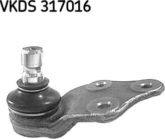 SKF VKDS 317016 - Шарова опора, несучий / направляючий шарнір avtolavka.club