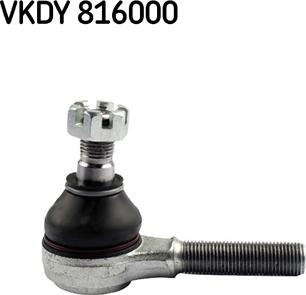 SKF VKDY 816000 - Наконечник рульової тяги, кульовий шарнір avtolavka.club