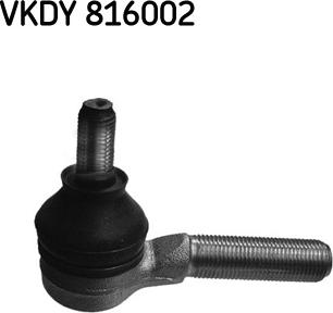 SKF VKDY 816002 - Наконечник рульової тяги, кульовий шарнір avtolavka.club