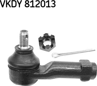 SKF VKDY 812013 - Наконечник рульової тяги, кульовий шарнір avtolavka.club