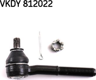 SKF VKDY 812022 - Наконечник рульової тяги, кульовий шарнір avtolavka.club