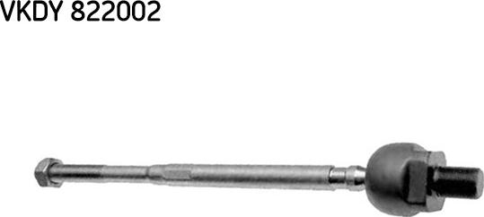 SKF VKDY 822002 - Осьовий шарнір, рульова тяга avtolavka.club