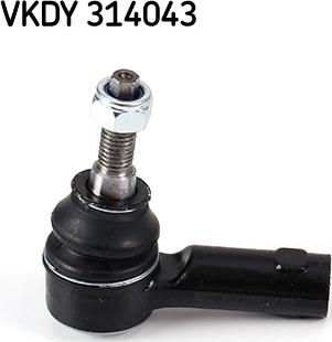 SKF VKDY 314043 - Наконечник рульової тяги, кульовий шарнір avtolavka.club