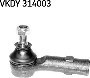 SKF VKDY 314003 - Наконечник рульової тяги, кульовий шарнір avtolavka.club