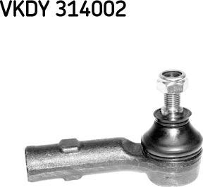 SKF VKDY 314002 - Наконечник рульової тяги, кульовий шарнір avtolavka.club