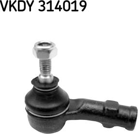 SKF VKDY 314019 - Наконечник рульової тяги, кульовий шарнір avtolavka.club