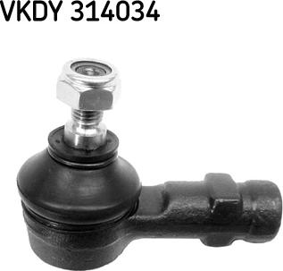 SKF VKDY 314034 - Наконечник рульової тяги, кульовий шарнір avtolavka.club