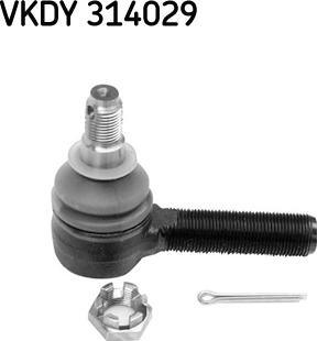 SKF VKDY 314029 - Наконечник рульової тяги, кульовий шарнір avtolavka.club